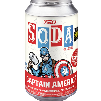 Avengers: Endgame Captain America Vinyl Funko Soda Figure