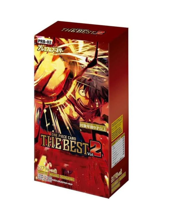 One Piece TCG: PRB-02 "The Best" Vol. 2 Japanese Booster Box