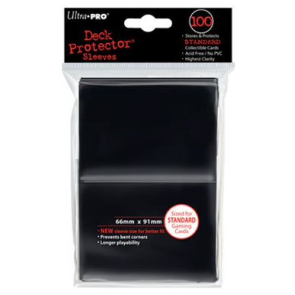 Ultra Pro Deck Protector: PRO: Gloss Black (100)