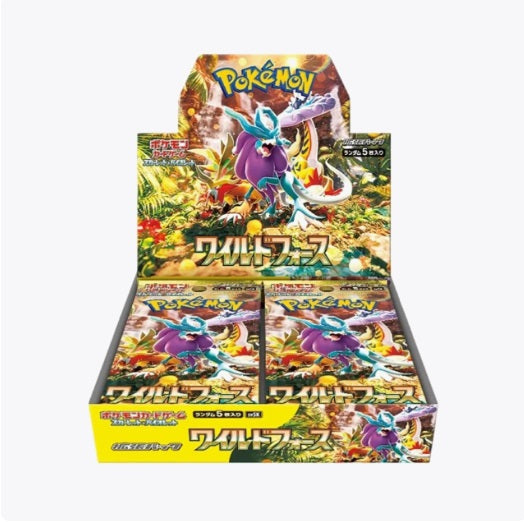 Pokemon Japanese: Wild Force Booster Box Pokemon Japanese: Wild Force Booster Box
