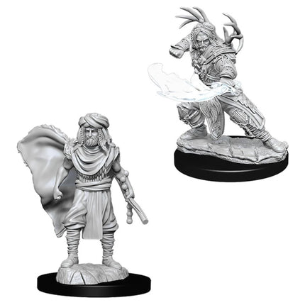 D&D: Nolzur's Marvelous Minis: Male Human Druid W6 (Unpainted)