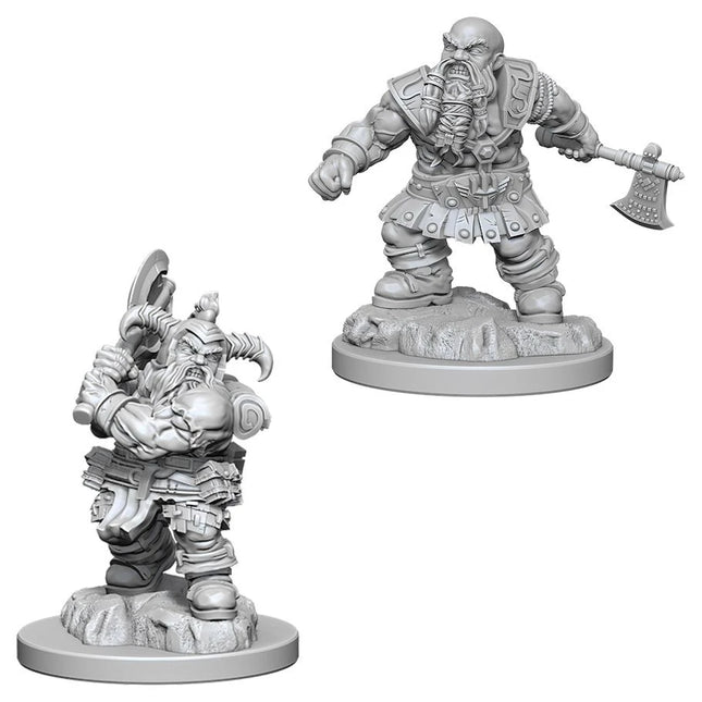 D&D: Nolzur's Marvelous Minis: Male Dwarf Barbarian W6 (Unpainted)