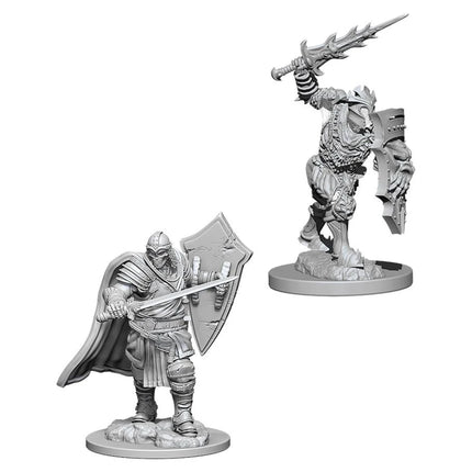 D&D: Nolzur's Marvelous Minis: Death Knight & Helmed Horror W6 (Unpainted)