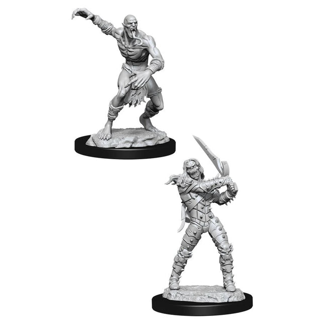 D&D: Nolzur's Marvelous Minis: Wight & Ghast W11 (Unpainted)